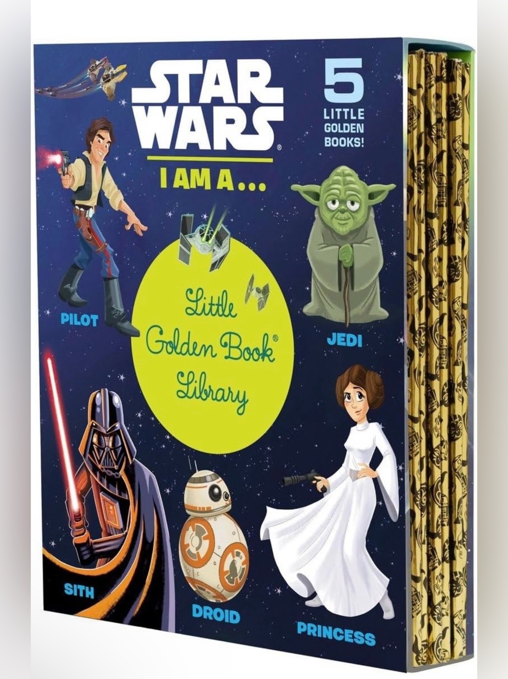 NOT FOR SALE: Star Wars Little Golden Book Library - 5 Books, NIP
